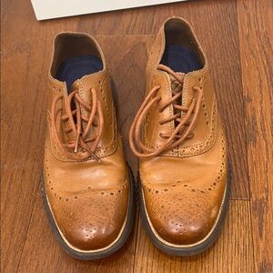 Cole Haan Tan Leather Oxfords